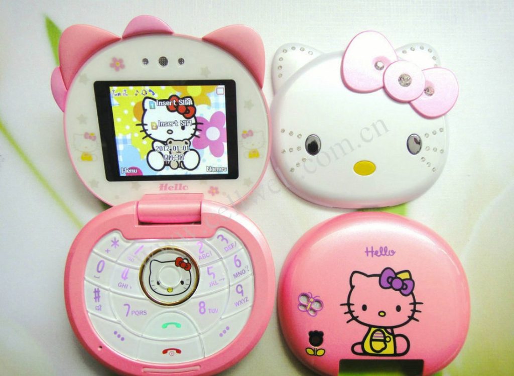 Meet Hello Kitty: The Adorable Flip Phone