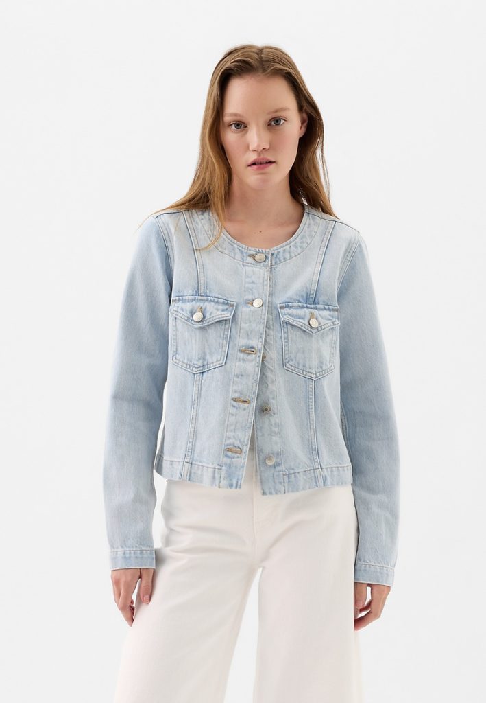 gap denim jacket women's