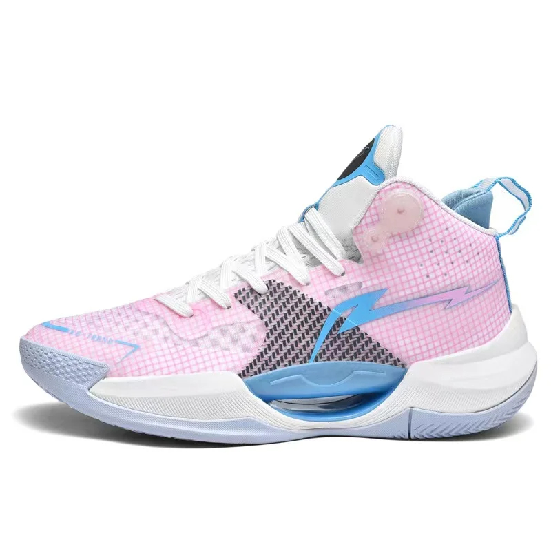 pink basketball shoes