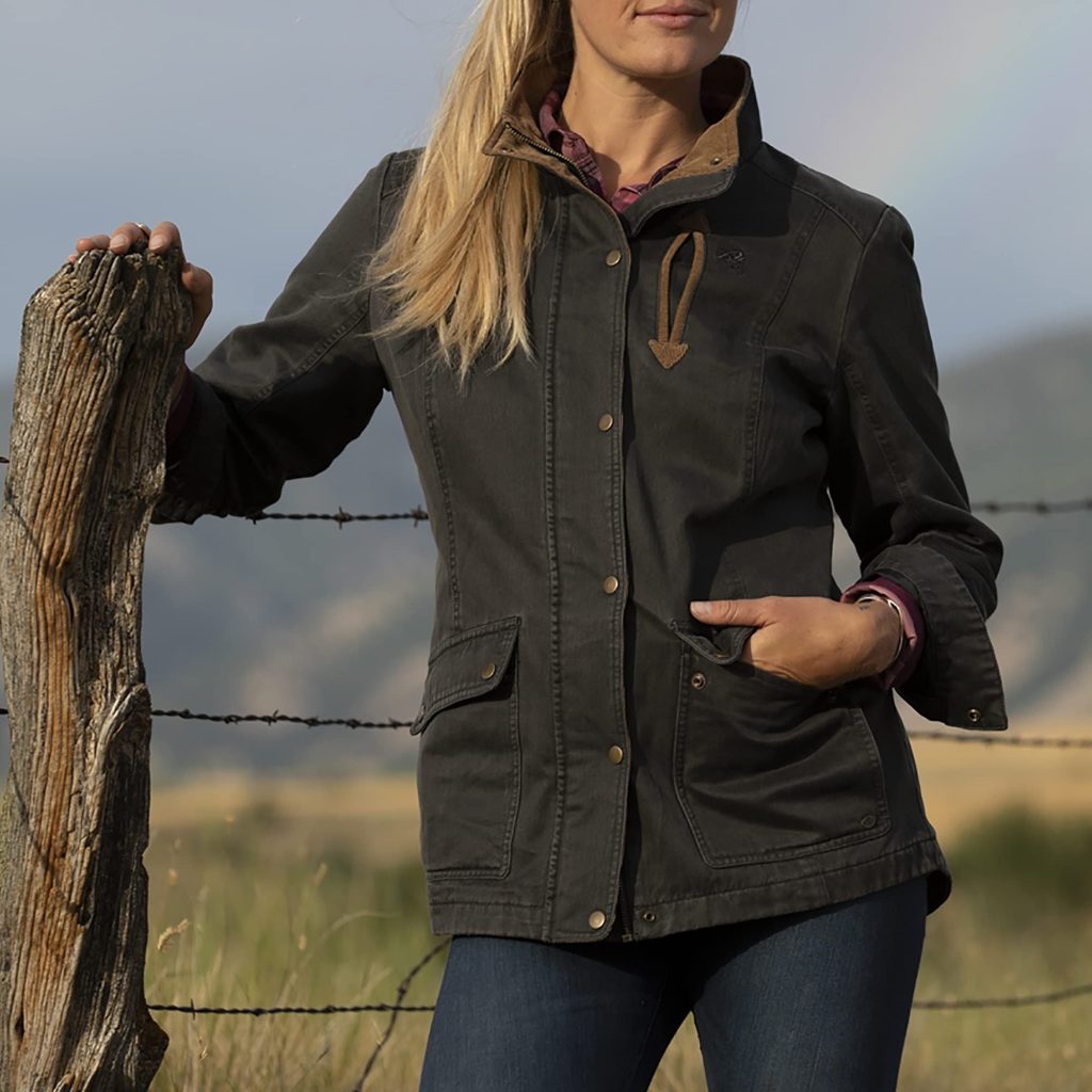 waxed canvas jacket women's 