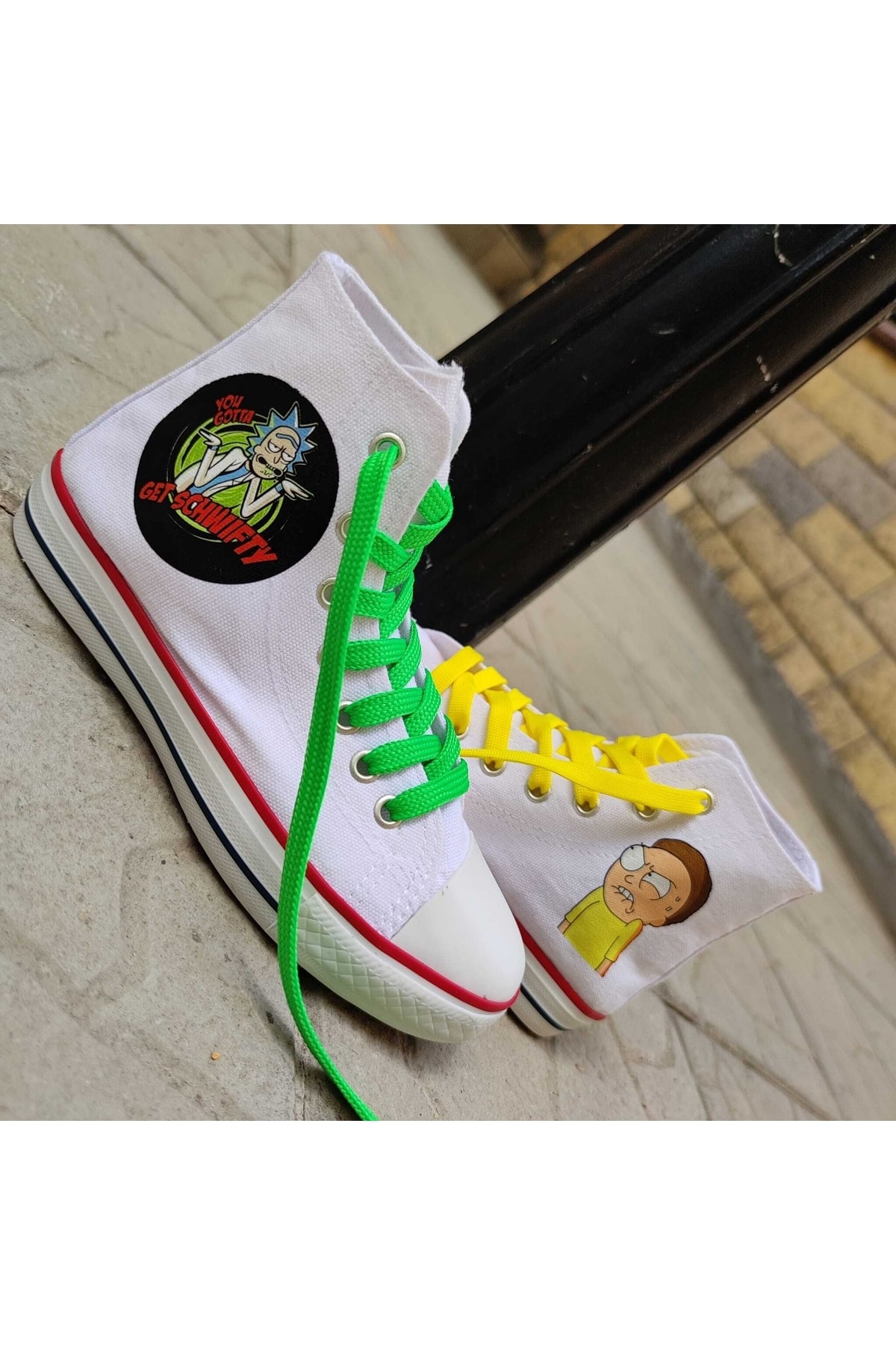 rick and morty shoes