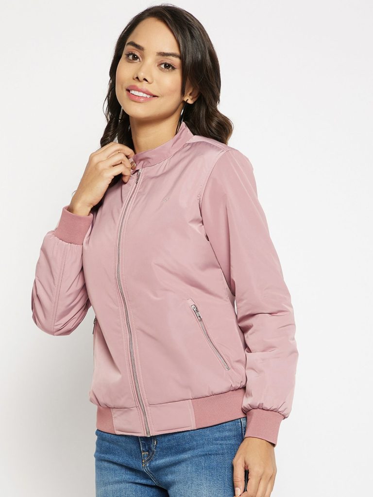 Women's lightweight bomber jacket
