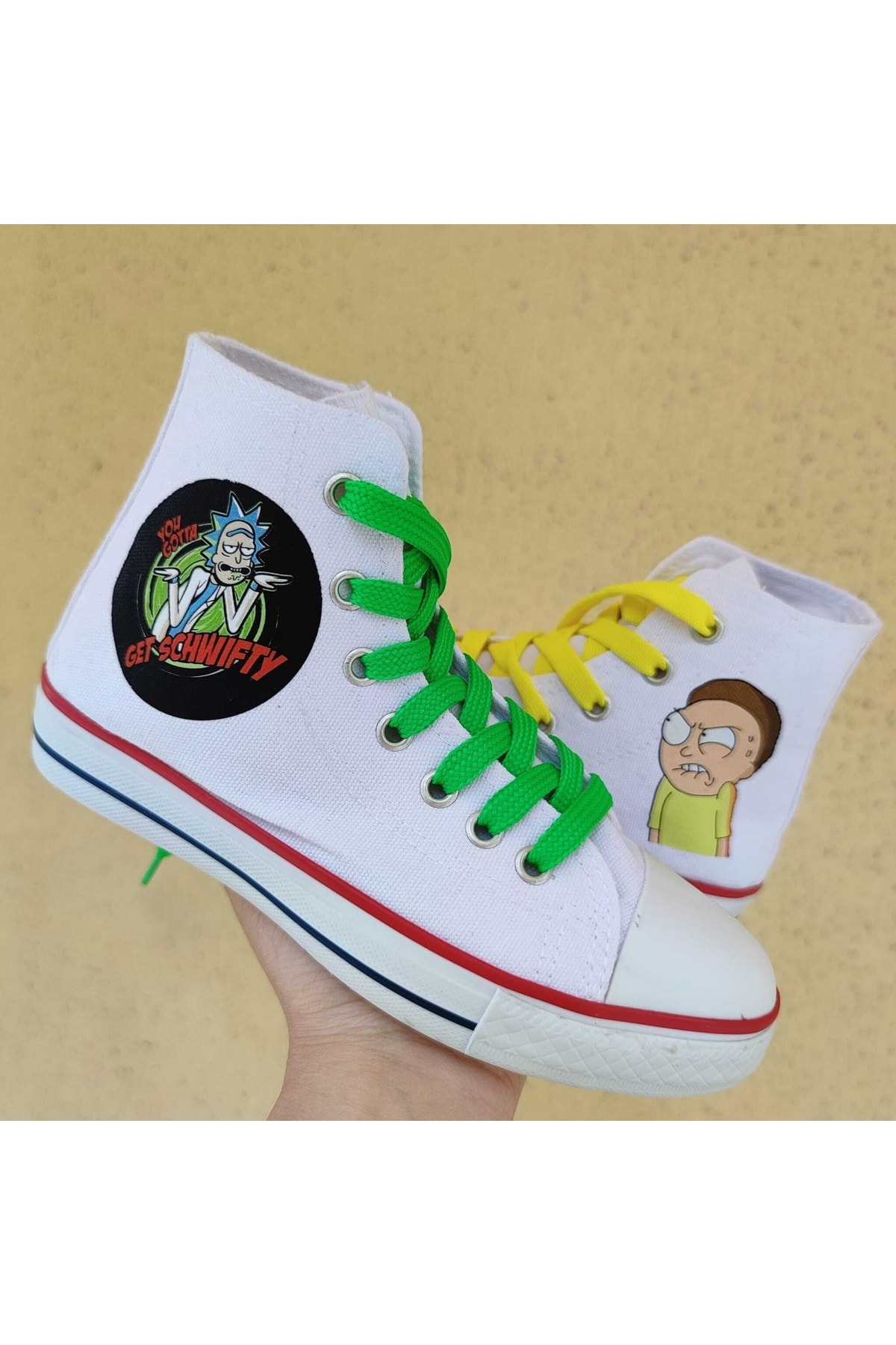 rick and morty shoes