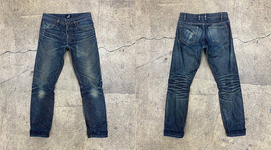 starching jeans