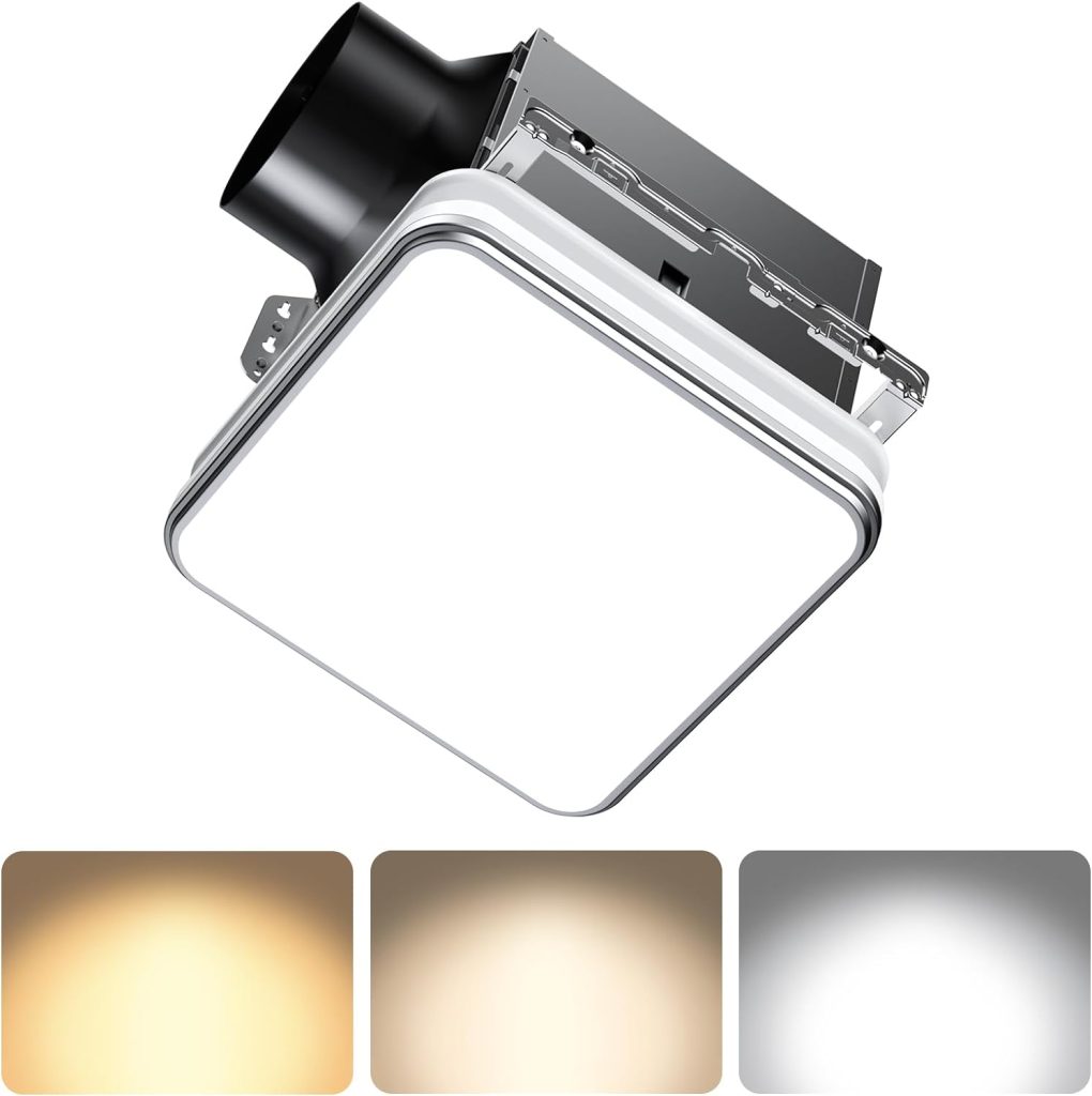 The Versatility and Convenience of a Bathroom Fan with Light