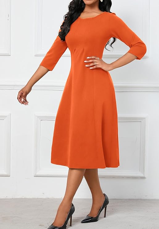 Elegantly Bold: Exploring the Beauty of Burnt Orange Dresses