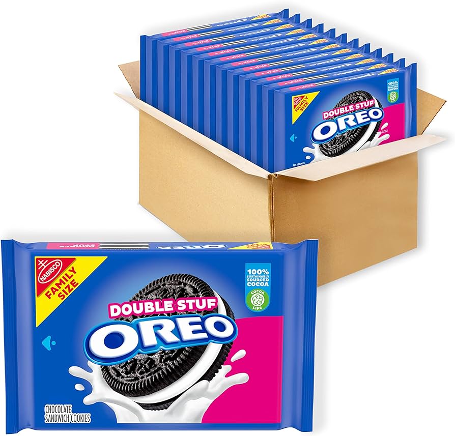OREO Double Stuf Chocolate Sandwich Cookies