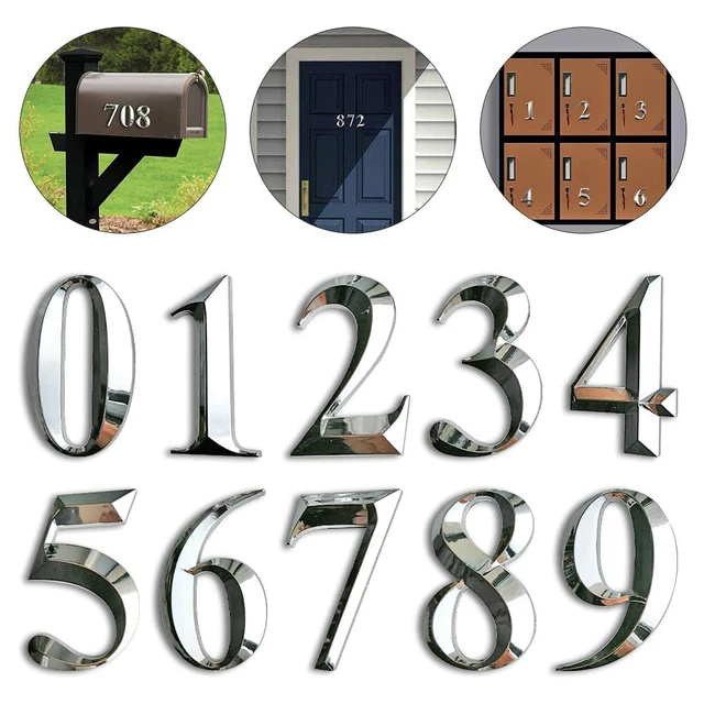 Decorative Numbers for House: Adding Style and Functionality