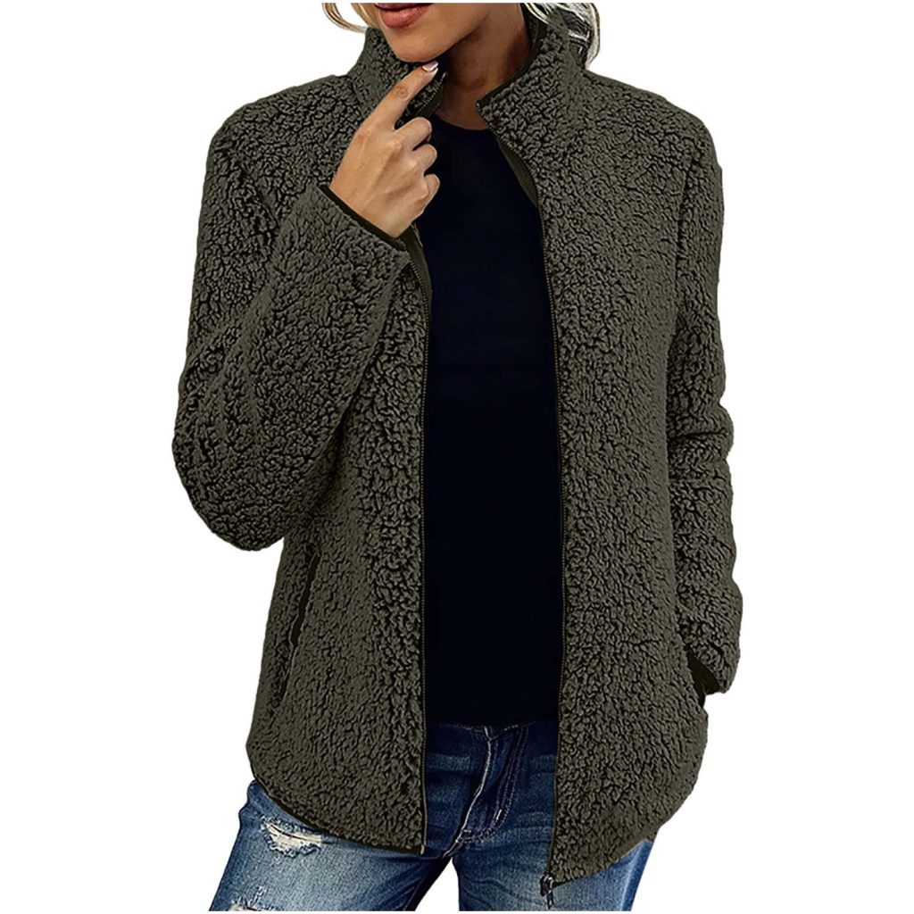 Stay Cozy in a stylish fleece jacket women’s