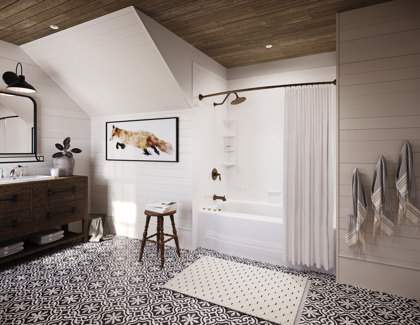 How to tile a bathroom wall for beginners?