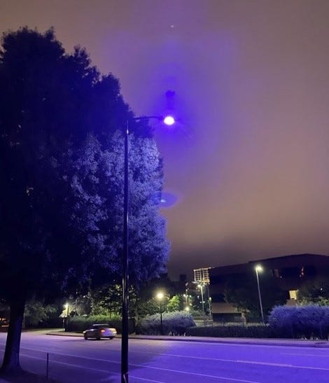 Why Are Street Lights Purple?the Mystery Behind the Hue