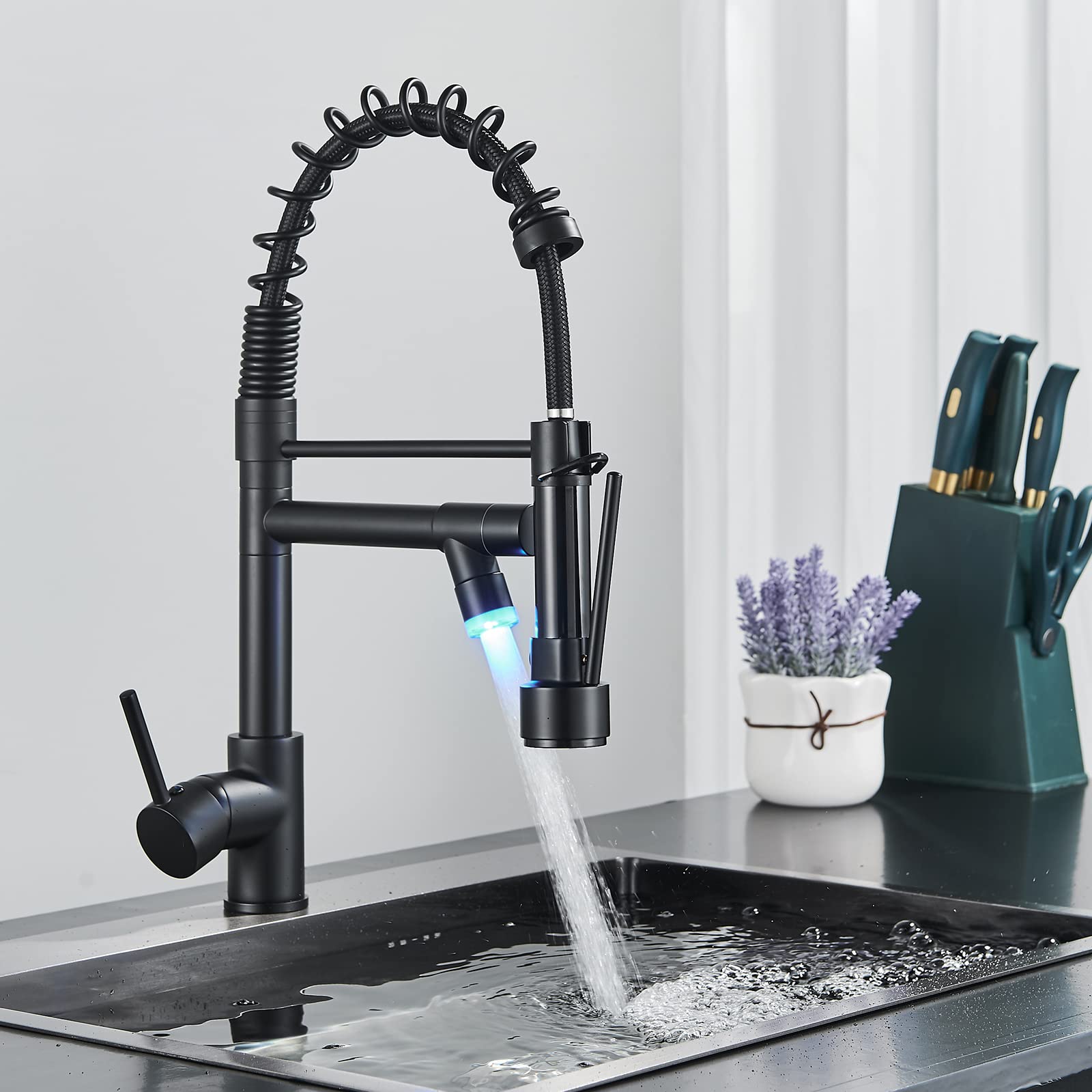 How to clean matte black faucets?