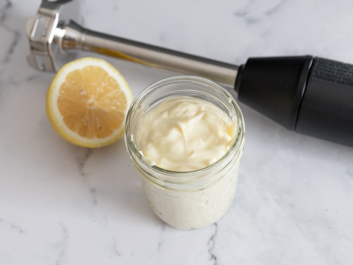 immersion blender mayo
