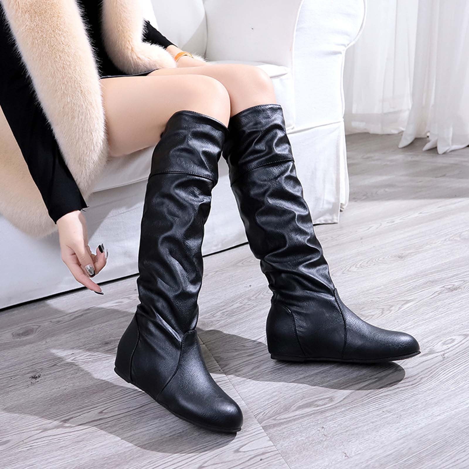 The Allure of Flat Knee High Boots
