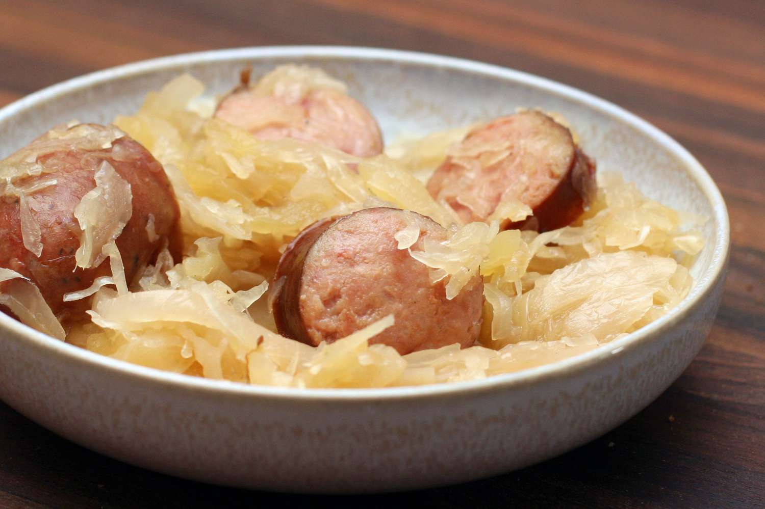Polish Sausage and Sauerkraut