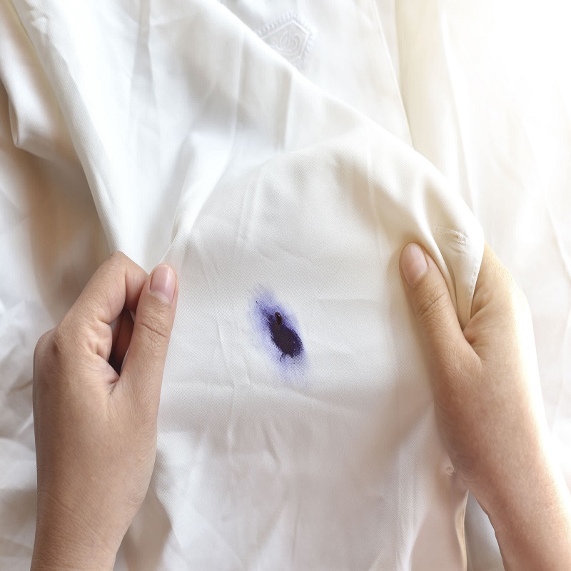 How to remove ink from clothing?