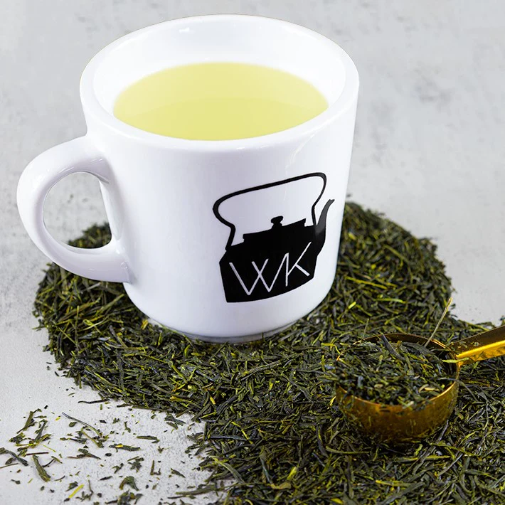 caffeine is in a cup of green tea