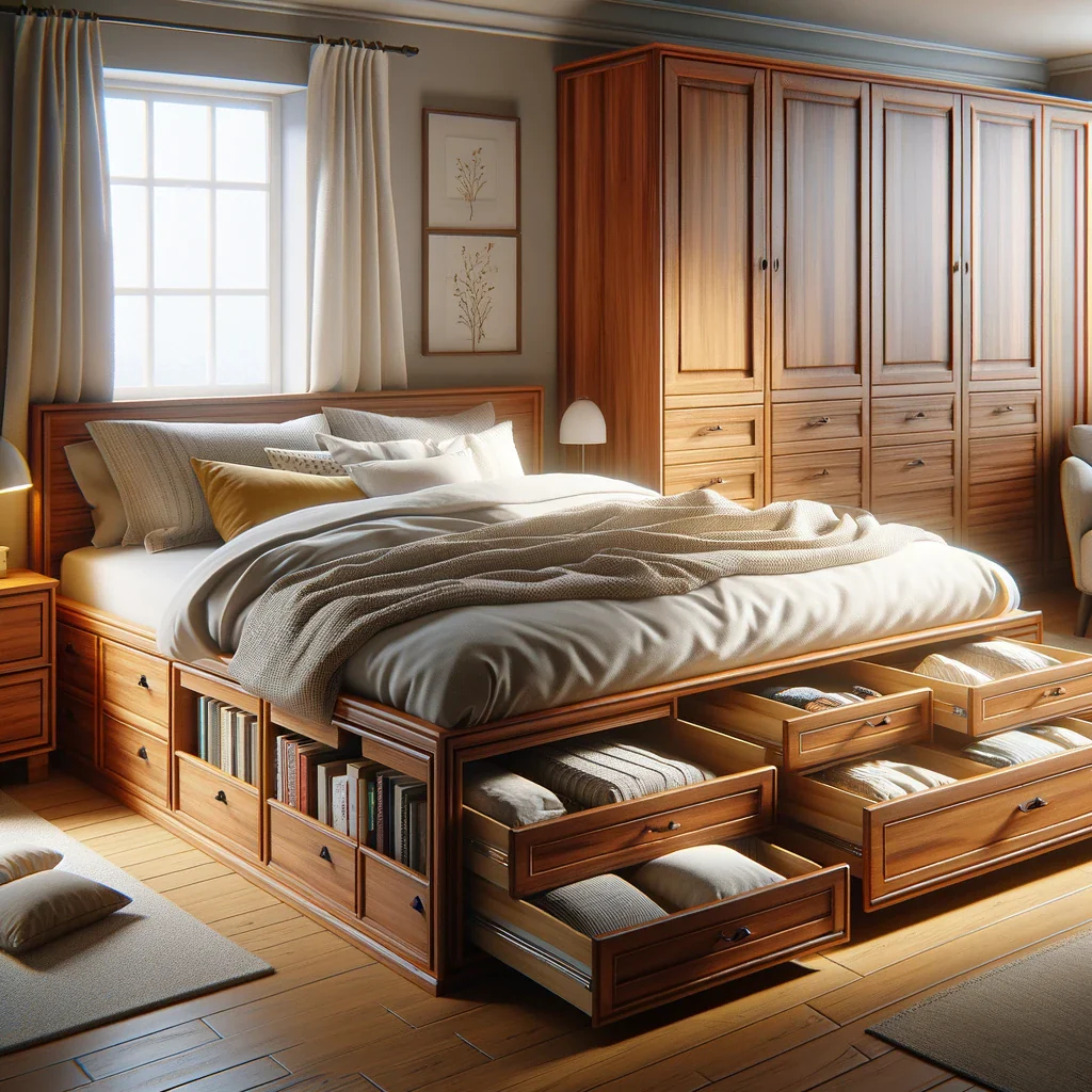 	floating bed