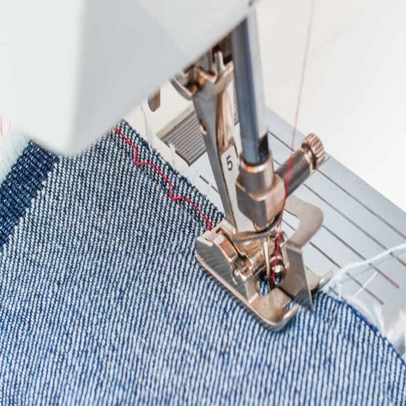 How to hem dress pants with sewing machine?