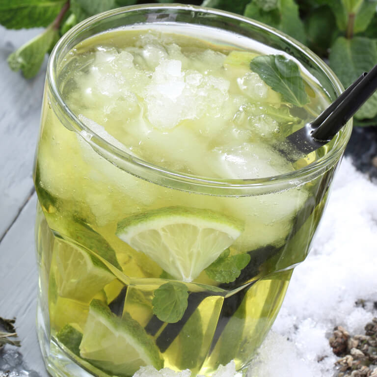 green tea drink alcohol