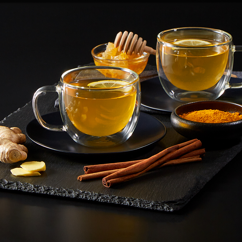 lemon ginger turmeric tea