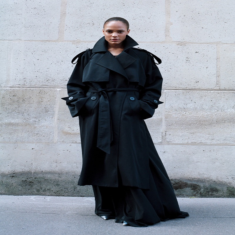 Styling Your Black Long Trench Coat in 2024