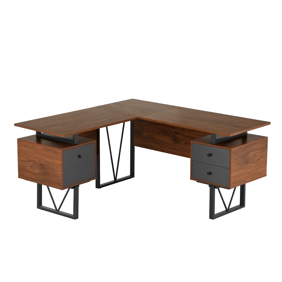 Maximizing Small Spaces: Corner Desk with Filing Cabinets Solutions