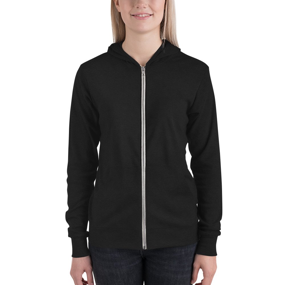 How to style a lightweight zip up hoodie?
