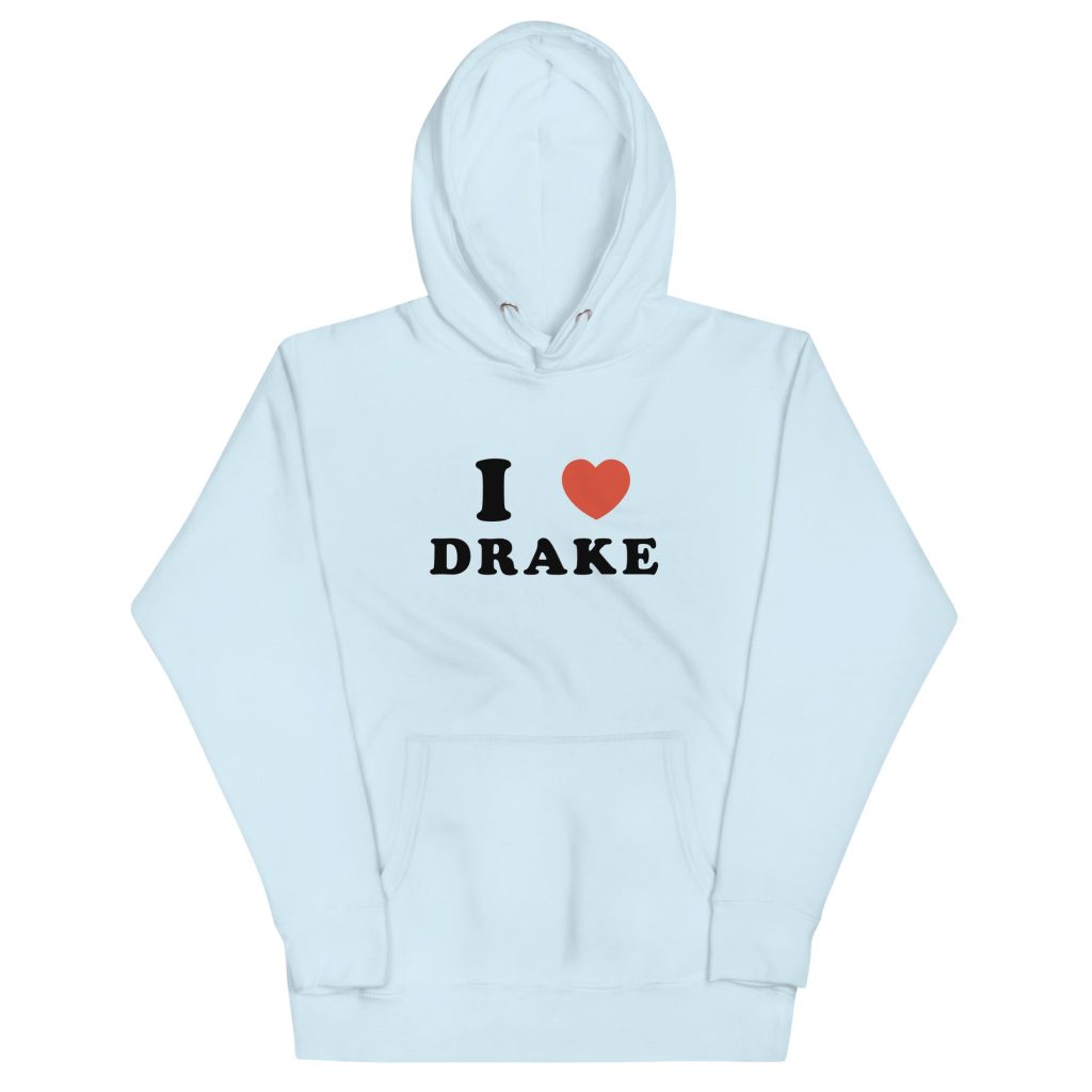 Blue drake hoodie – versatile and stylish tops for women