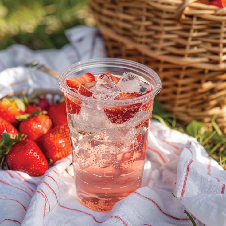 strawberry iced tea