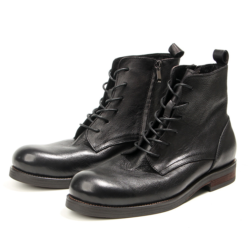 cowhide boots