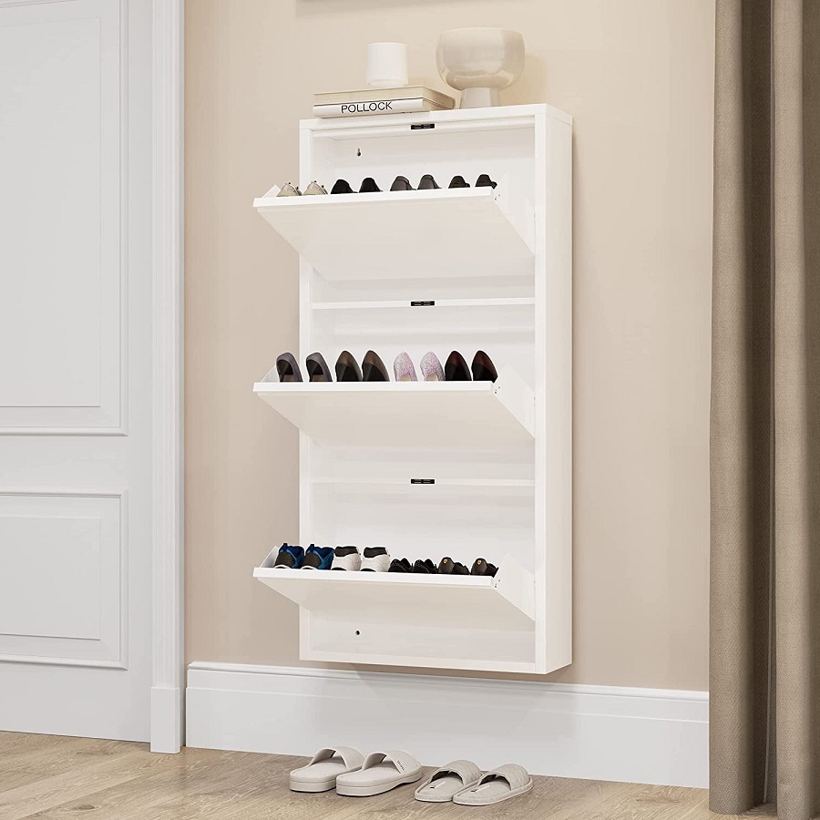 Wall Shoe Storage: Declutter Your Entryway