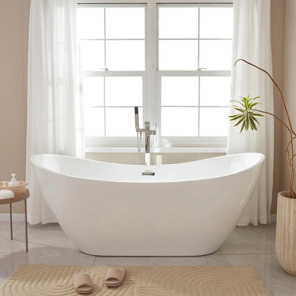 Spacious Soaking: Choosing Your Big Bathtub for Your Home