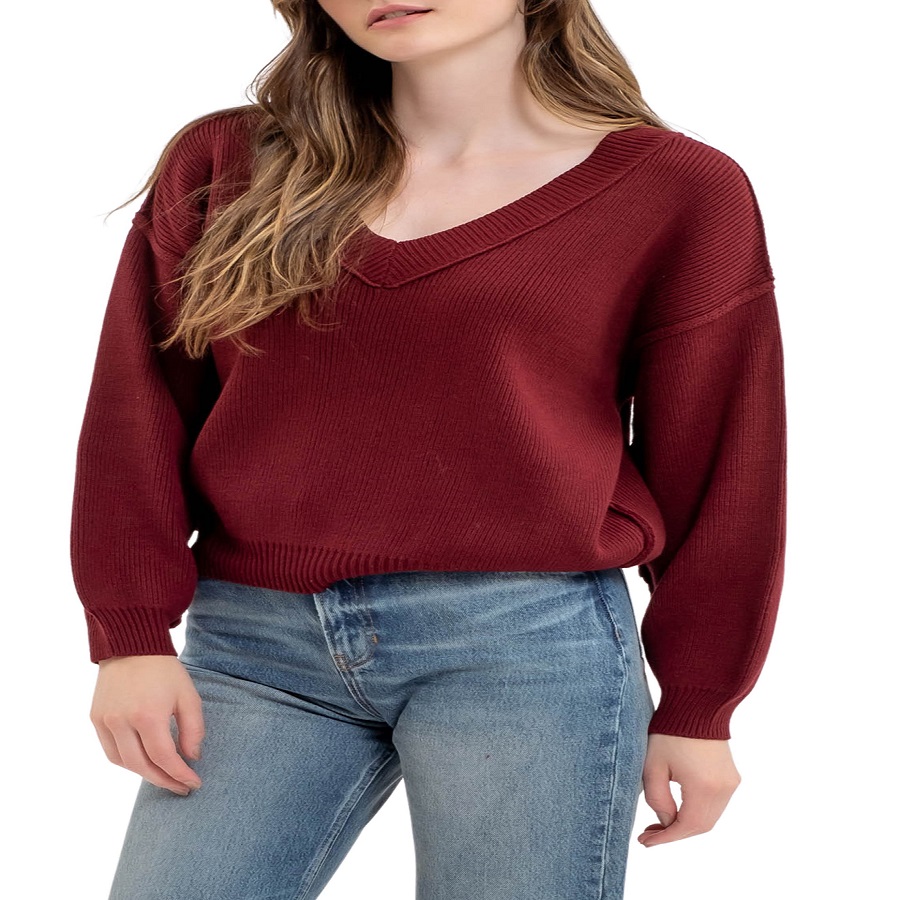 Maroon Sweater Women