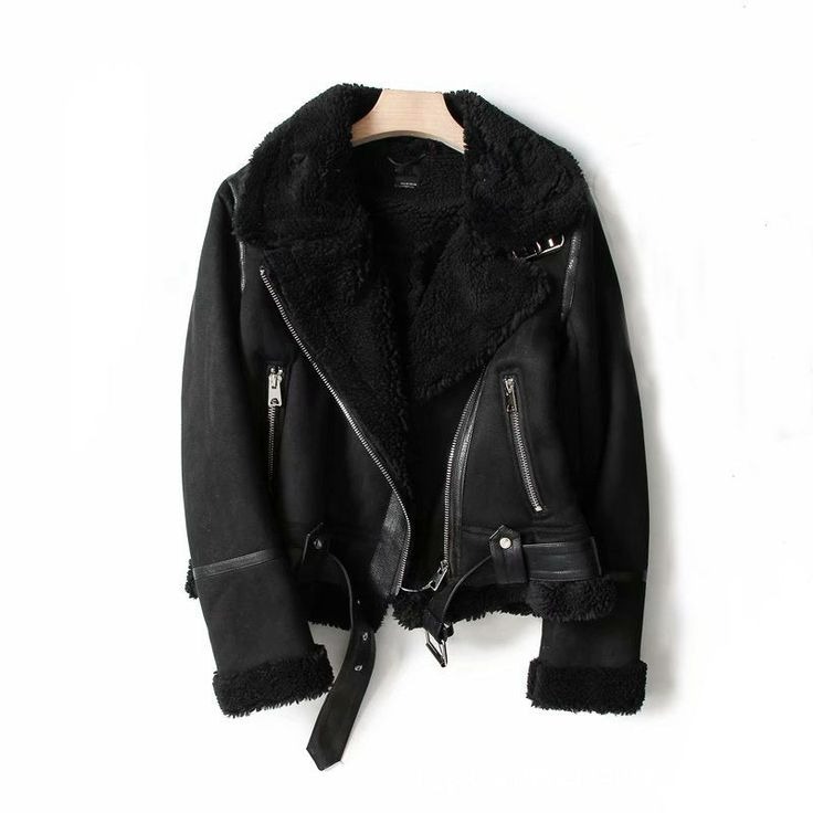 black suede jacket