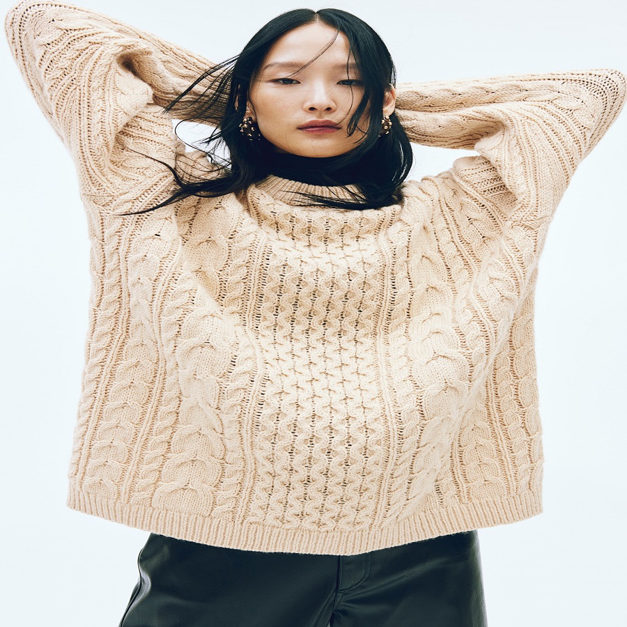cream sweater women