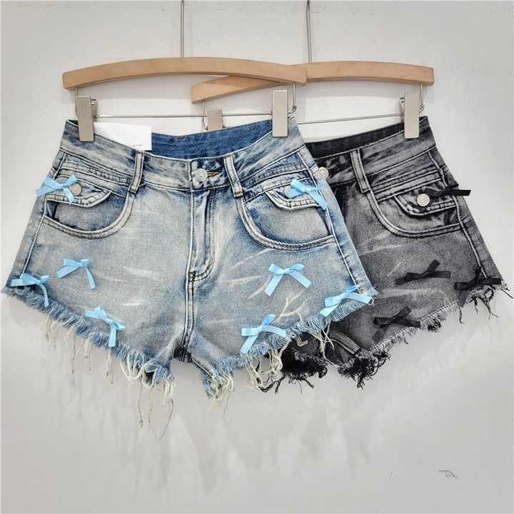 How to Style Jean Booty Shorts for a Playful Valentine’s Day Look