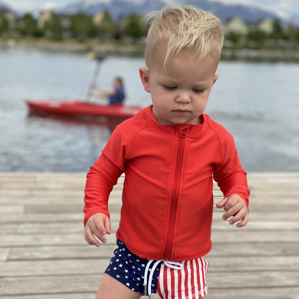 Valentine’s Day by the Water: How to Rock a Swim Shirt with Flair