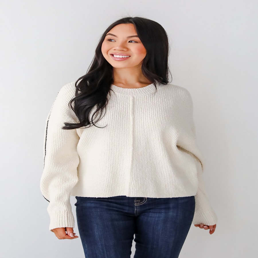 cream sweater women