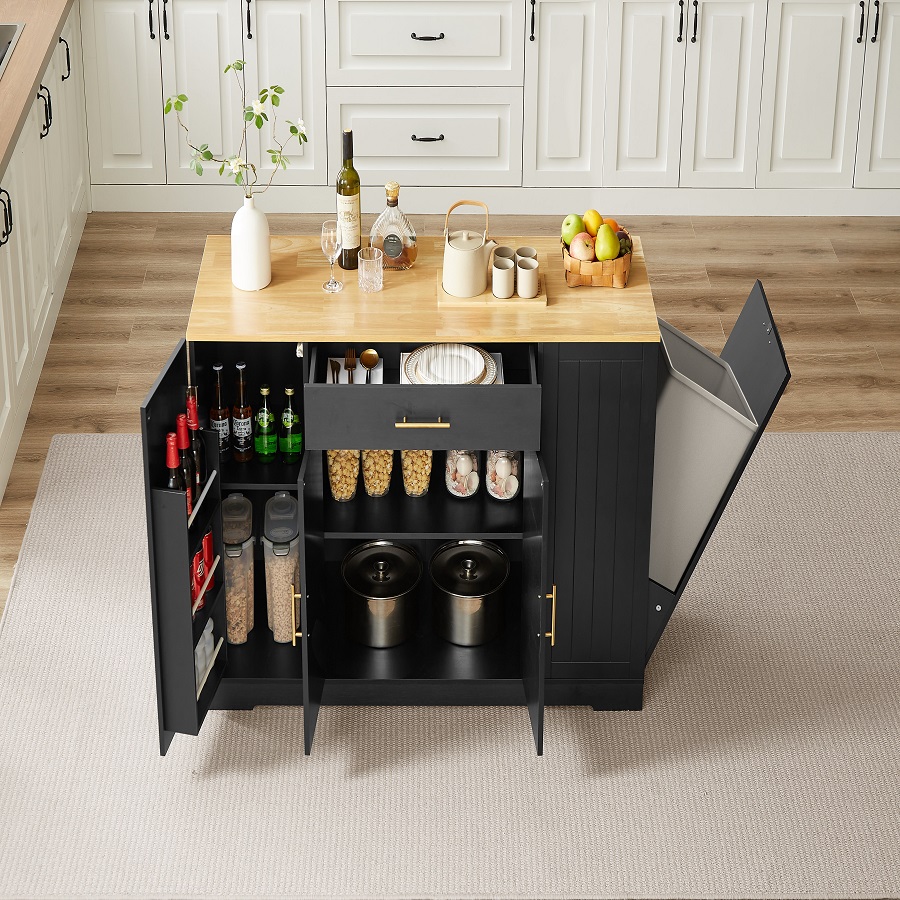Kitchen Island Table with Storage: The Heart of Your Home
