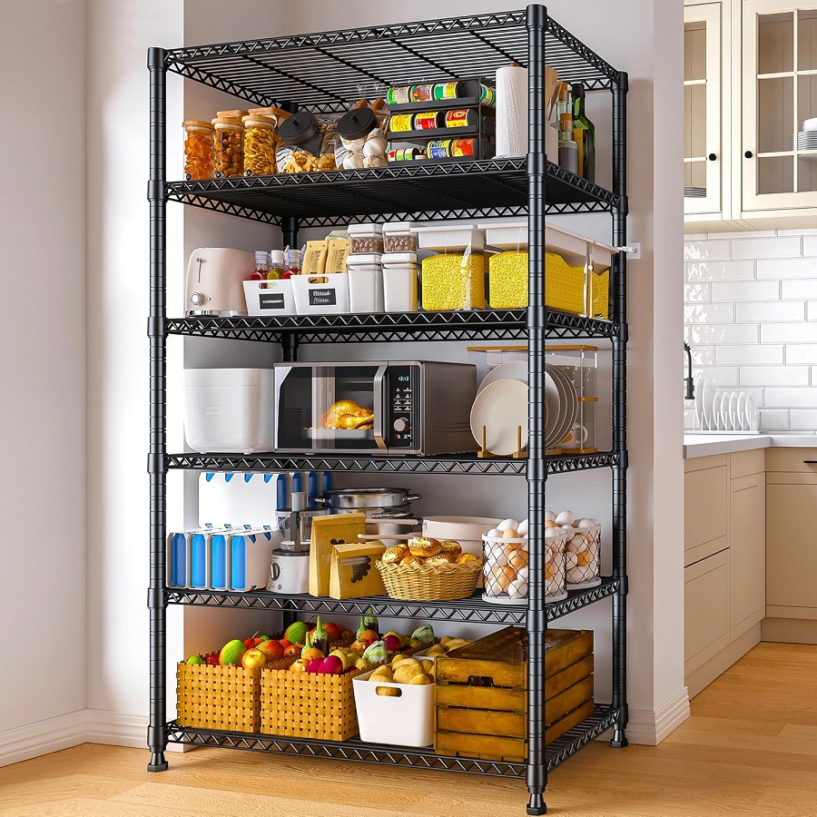 Maximizing Space: Storage Shelves for Kitchen Efficiency