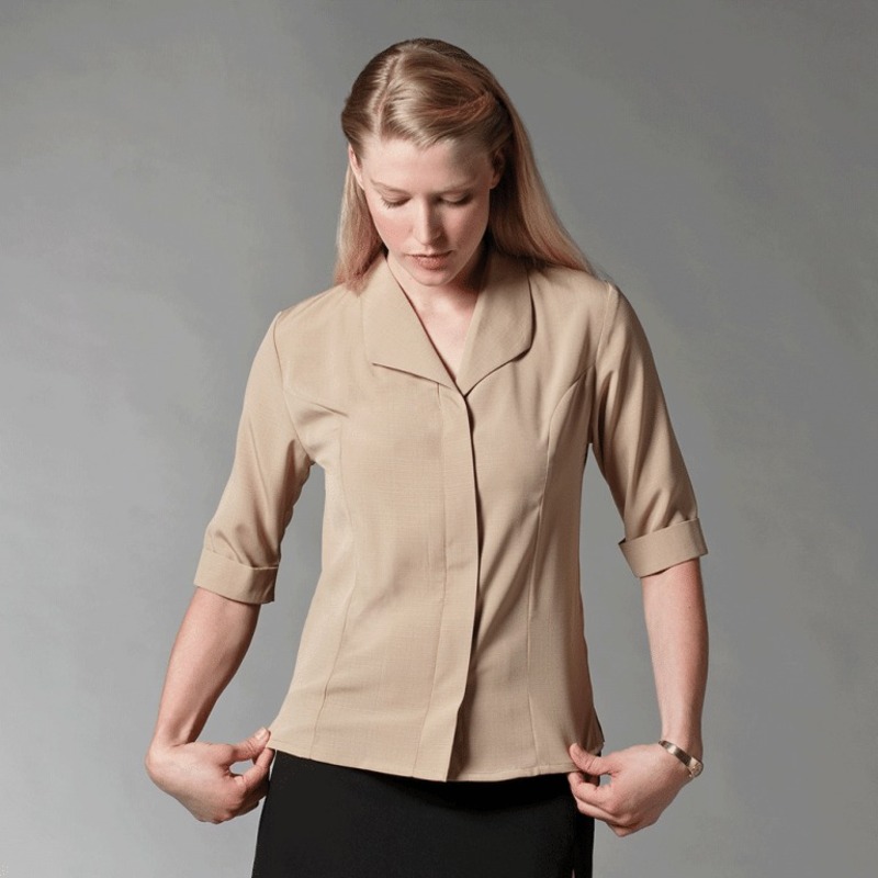 Camp collar shirt
