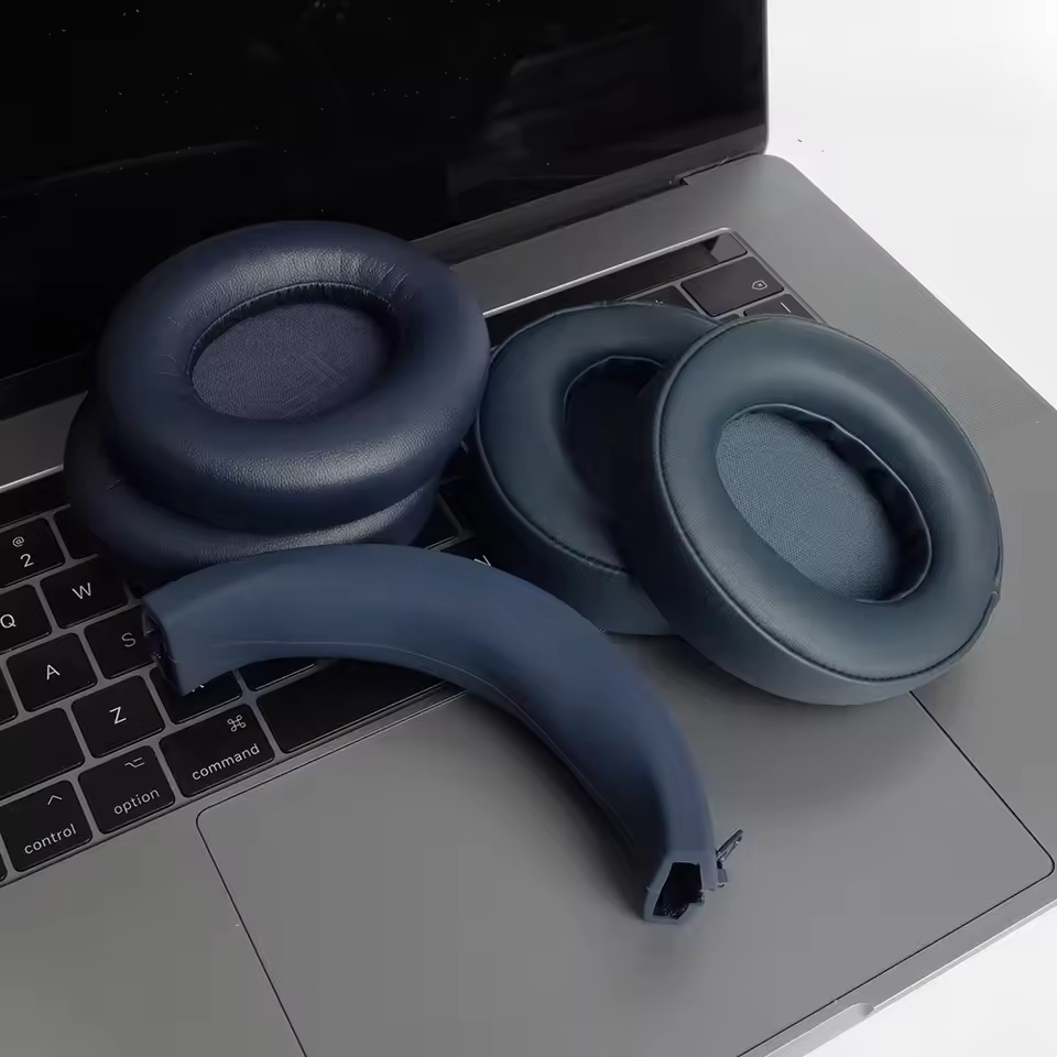 Earphone pads wear out with time. It's normal.