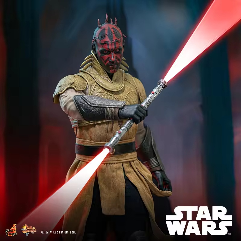 Darth Maul stands as a formidable presence in the Star Wars universe.