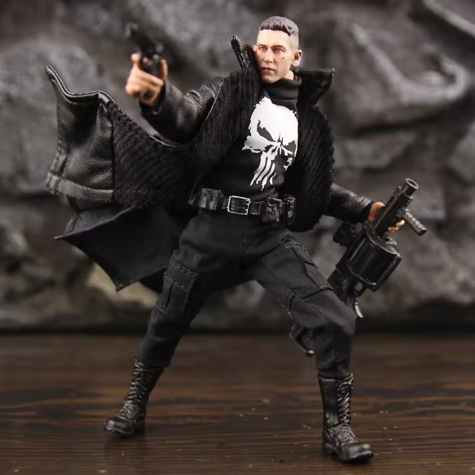 The journey of Punisher action figures began in the late 20th century, taking inspiration from the iconic Marvel Comics character.