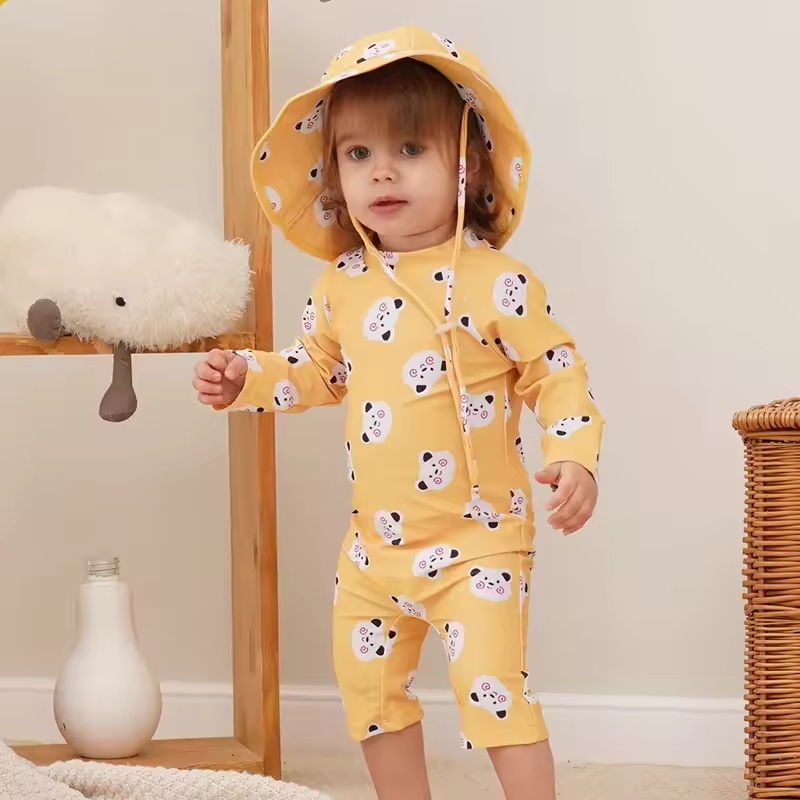 UPF baby clothing is especially designed for this purpose. It provides a physical barrier against the sun's damaging effects.