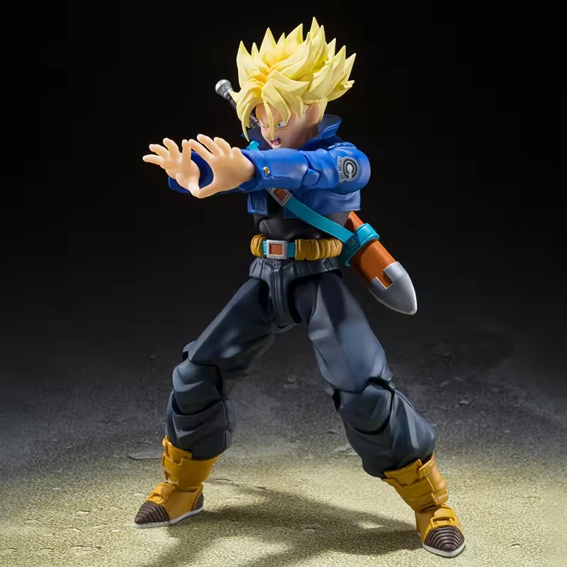 The right pose can bring your Trunks action figure to life.