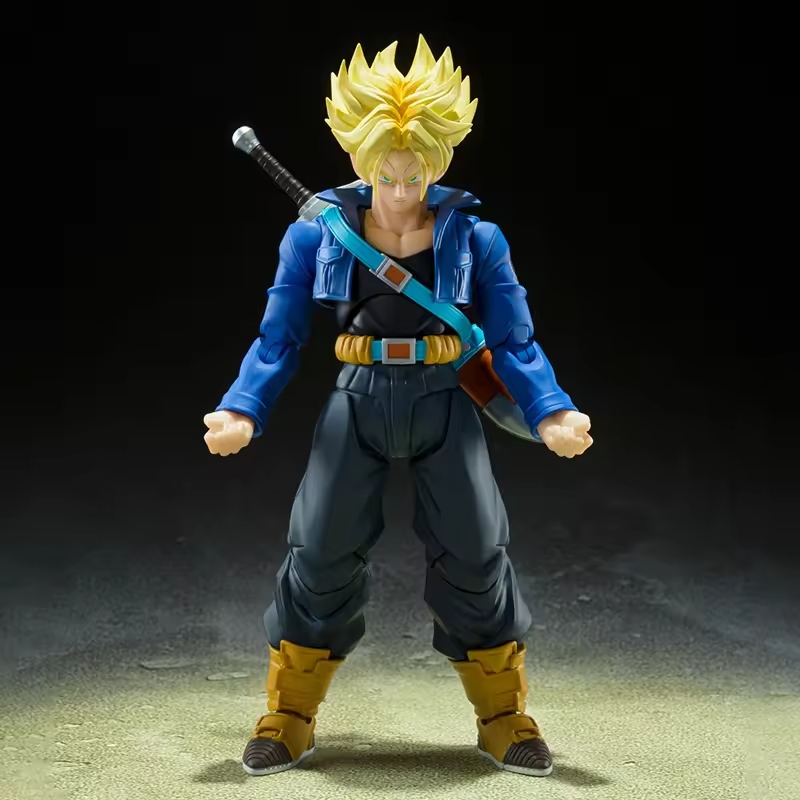 The right pose can bring your Trunks action figure to life.