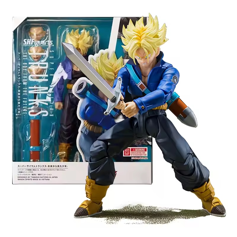 The right pose can bring your Trunks action figure to life.