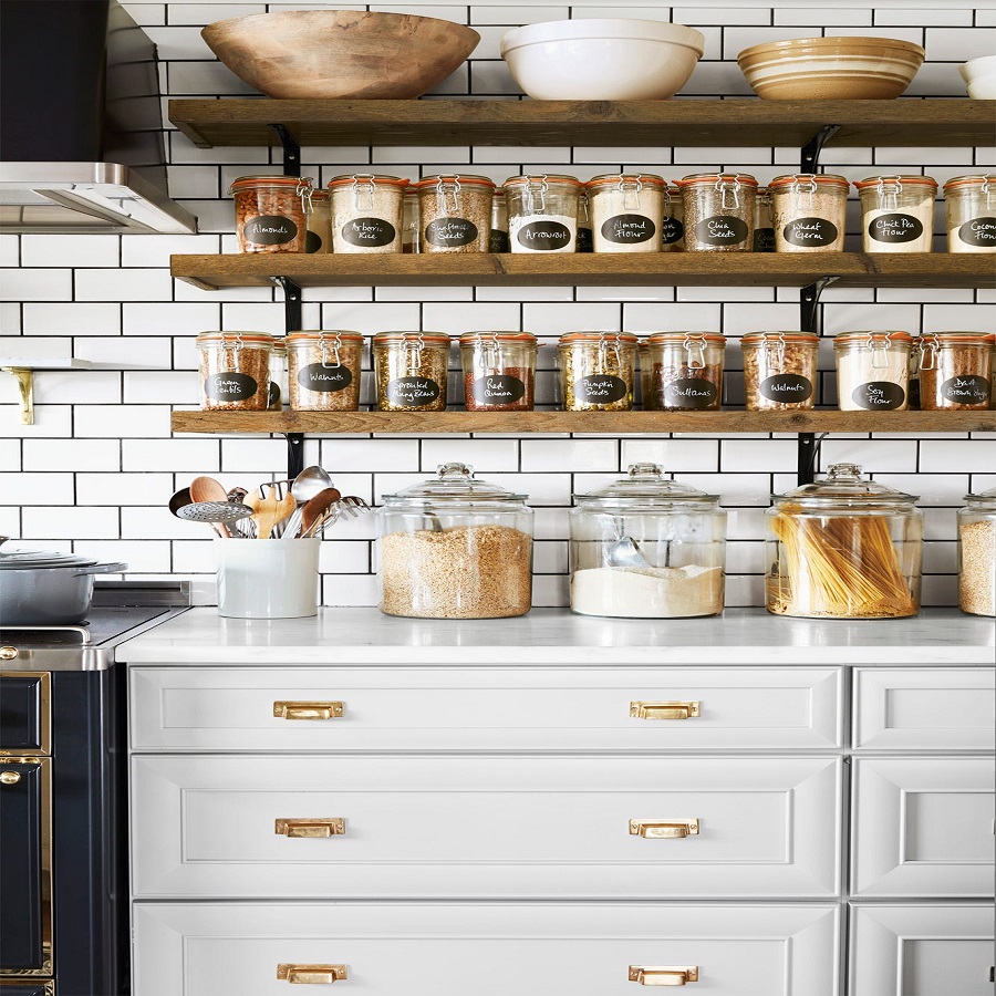 Storage Shelves for Kitchen